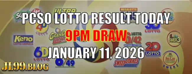 lotto result january 11 2026