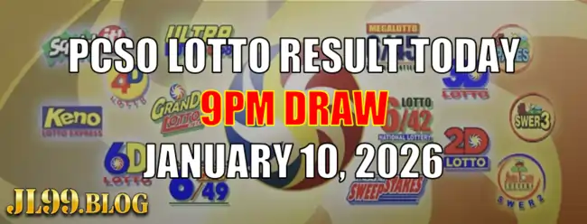 Lotto Result January 10 2026