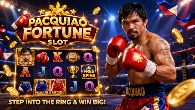 pacquiao fortune slot banner
